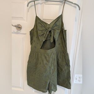Aerie Olive Green romper